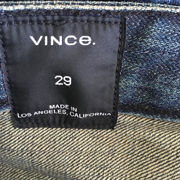Vince Cuffed Union Slouch Jeans 29 - Picture 7 of 8